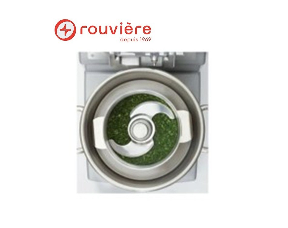 Cuve 3,5 litres en inox R8 V.V couteau lisse inox