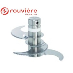 Couteau inox cranté 3 lames R10 V.V