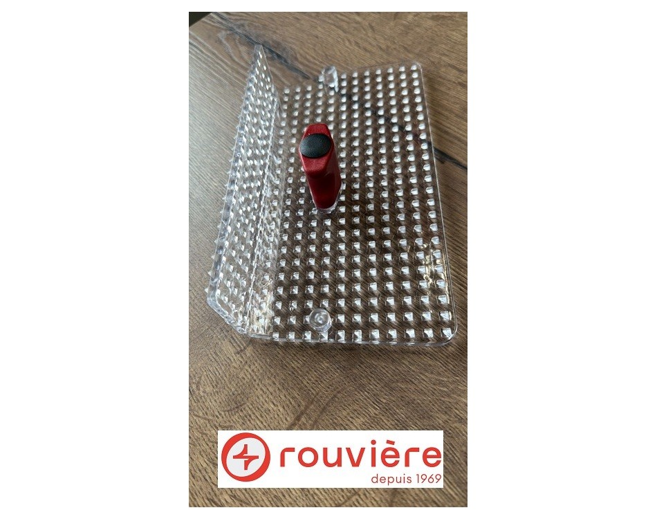 Plaque pousse reste escamotable  SMARTY 250 IX