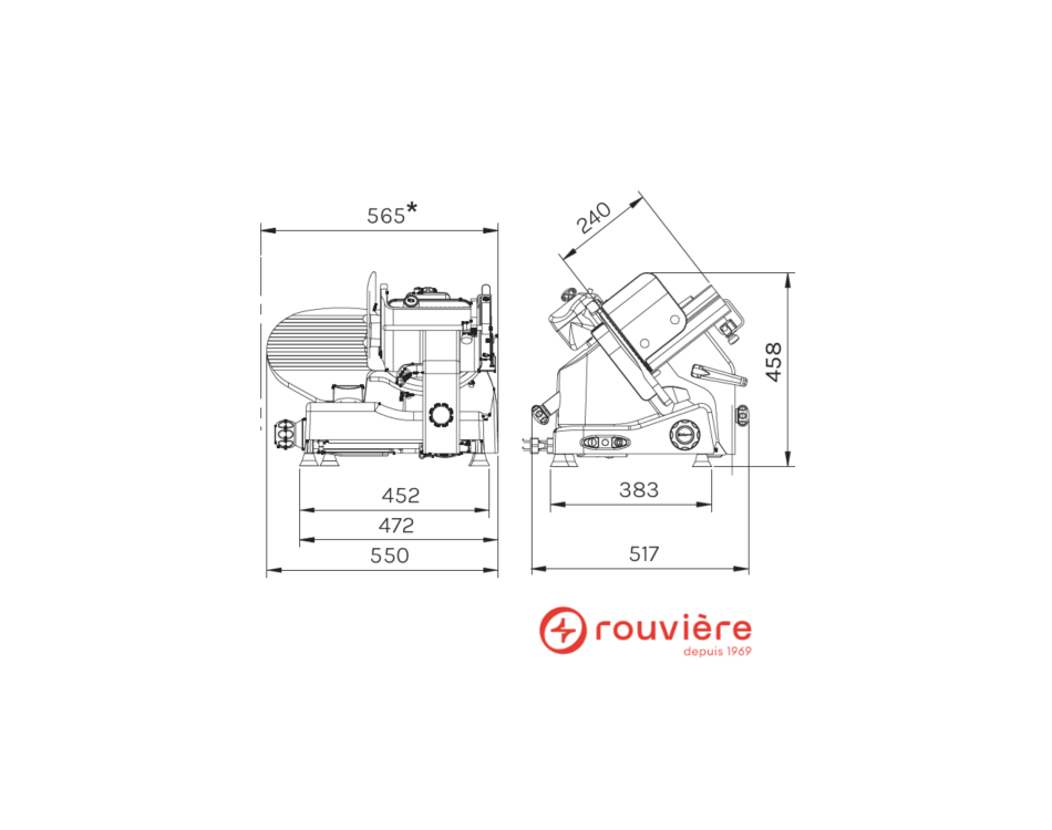 Dual Kolossal 250 IKC (Courroie)